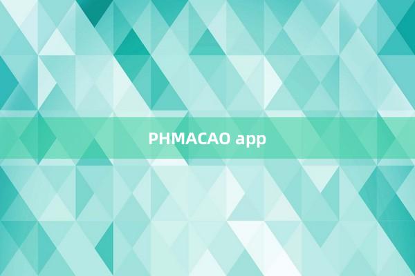 PHMACAO app