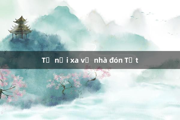 Từ nơi xa về nhà đón Tết